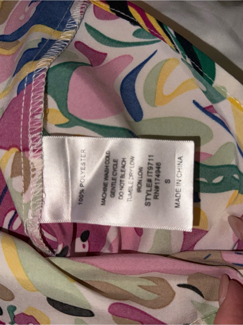 NEW-Jodifl-Multicolor Ruffled Off-Shoulder Floral Top - Picture 3 of 7